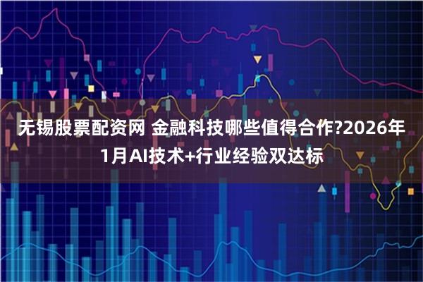 无锡股票配资网 金融科技哪些值得合作?2026年1月AI技术+行业经验双达标